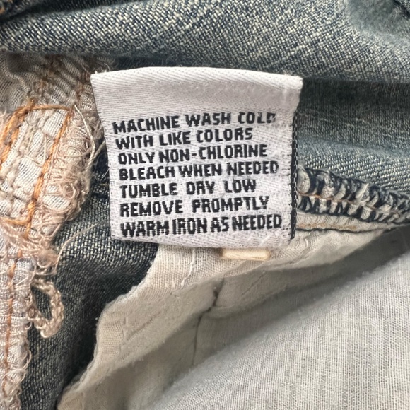 Denim and Patchworked Skirt - Picture 3 of 3